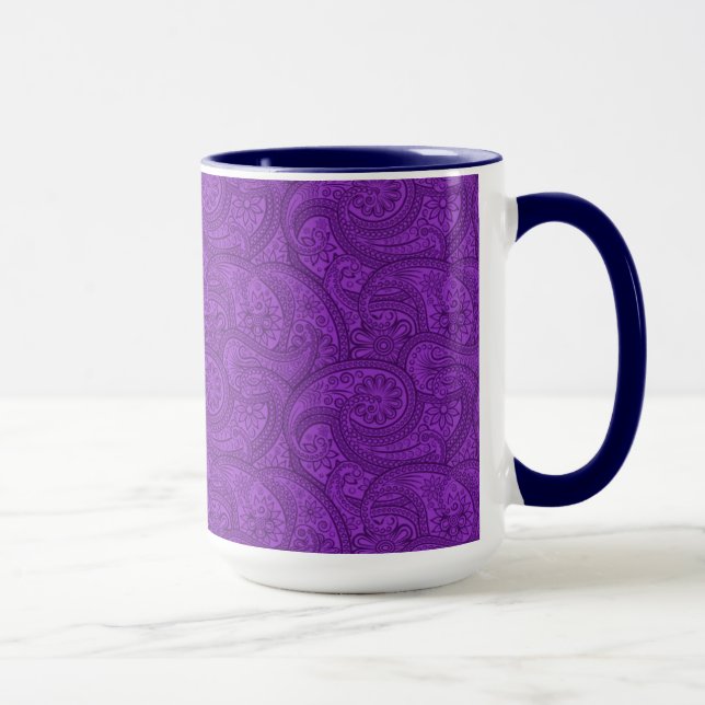 Caneca Purple Paisley (Direita)