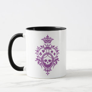 Caneca Púrpura com caveira e cartuchos