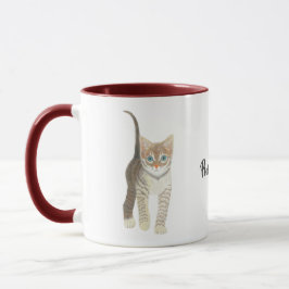 Caneca Purrfect Tabby Kitten Mug