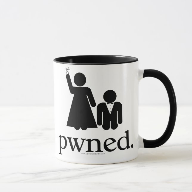 Caneca Pwned (Direita)