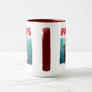 Caneca PWS Parody Cat Mouse Engraçado Gato Lover e Propri