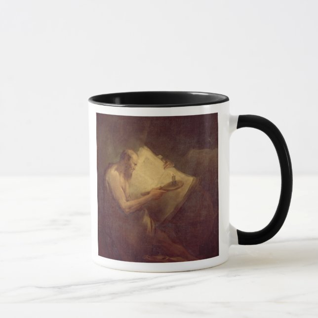 Caneca Pythagoras (século VI BC) (óleo em canvas) (Direita)