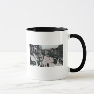 Caneca Quadrado do castelo, Belfast, c.1902