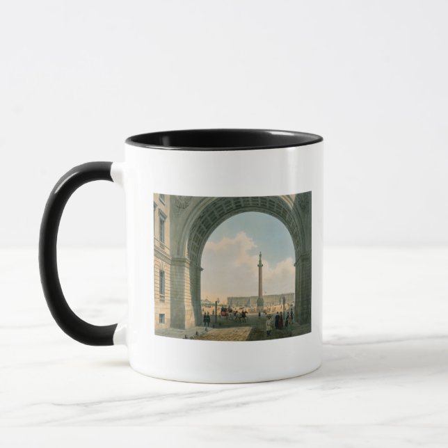 Caneca Quadrado do palácio, vista do arco do exército (Esquerda)