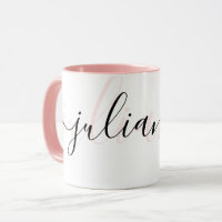 Quadrado gráfico personalizado, cor-de-rosa e pret