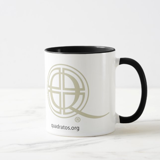Caneca Quadratos - Oito Práticas Mug - LH (Direita)