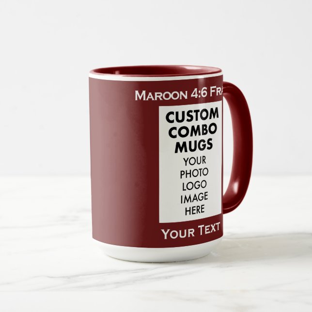 Caneca Quadro de retrato 4:6 do Maroon 5 Combo personaliz (Frente Esquerda)