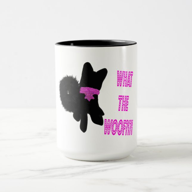 Caneca Qual é o cachorro engraçado (Centro)