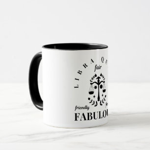 Caneca Qualidades de uma Rainha Libra Mug