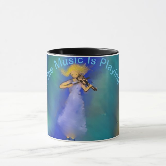 Caneca Quando a música está tocando (Centro)