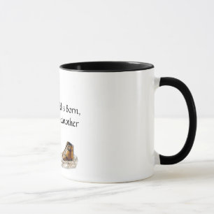 Caneca Quando uma criança é nascida, é assim uma avó