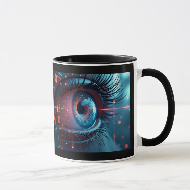 Caneca Quantum Colo de Mão Maçã Esquerda (Direita)