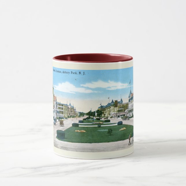 Caneca Quarto Ave, Asbury Park NJ Vintage Style (Centro)