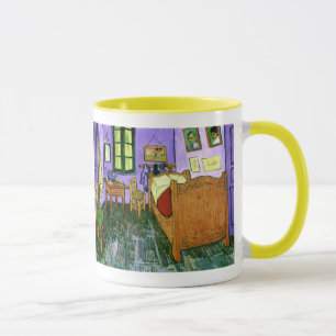 Caneca Quarto em Arles (F483) Van Gogh de Belas Artes