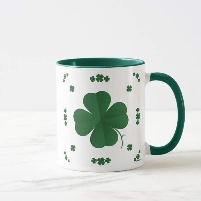 Caneca Quatro Clovers Folha (Direita)