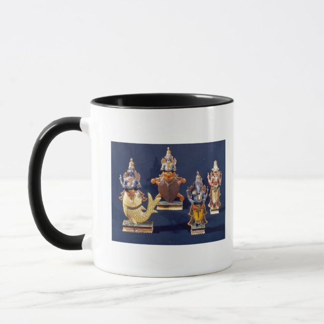 Caneca Quatro das encarnações de Vishnu (Esquerda)