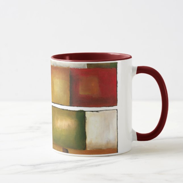 Caneca Quatro Pintura Paneled de Jennifer Goldberger (Direita)