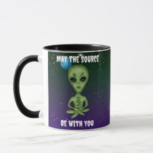 Caneca Que a Fonte Esteja Contigo   Planetas Extraterrest