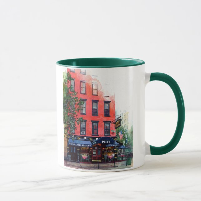 Caneca que caracteriza os bares velhos os mais (Direita)