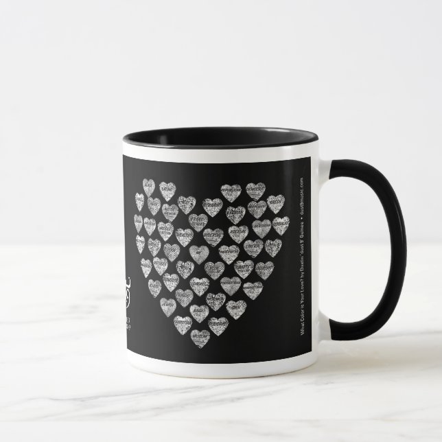 Caneca Que cor é seu amor? (Direita)