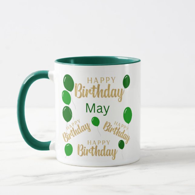 Caneca Que feliz aniversário Mug (Esquerda)
