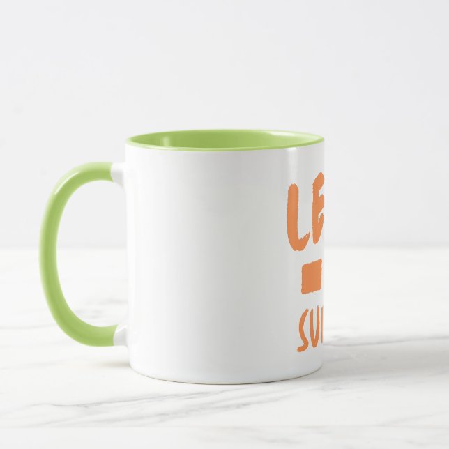 Caneca Que seja o verão (Esquerda)