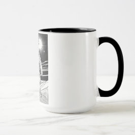 Caneca Que tal "Starlight Journey: An Astronaut's Ques"