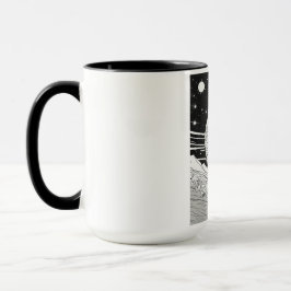Caneca Que tal "Starlight Journey: An Astronaut's Ques"