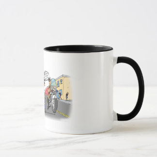 Caneca Que tipo da reunião da motocicleta é este?