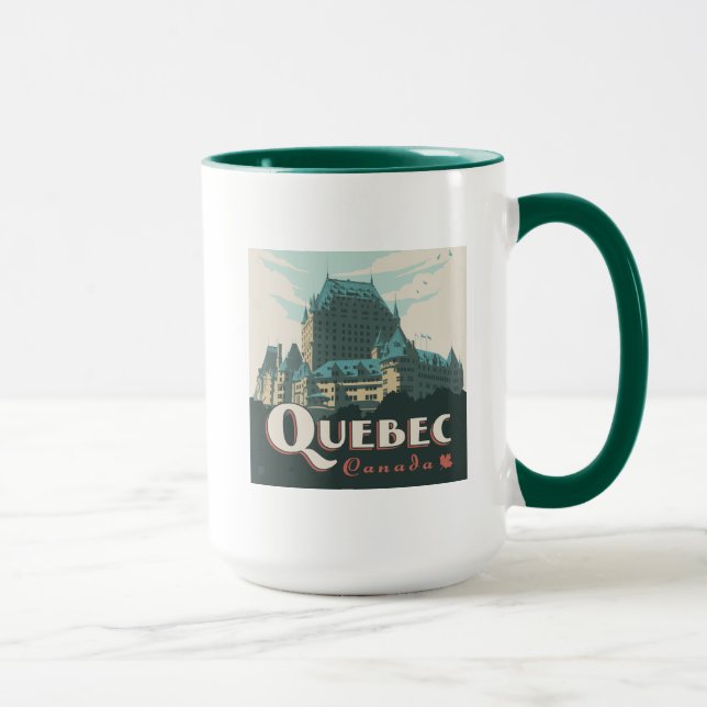 Caneca Quebec Canada | Château Frontenac (Direita)