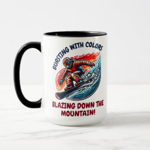 Caneca Quebra dinâmica de cores do empreendimento Snowboa