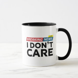 Caneca Quebrando notícias que não ligo