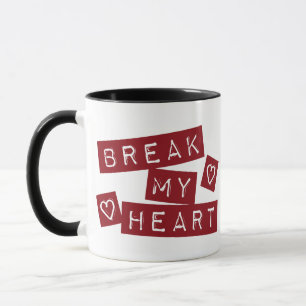 Caneca Quebrar Meu Coração