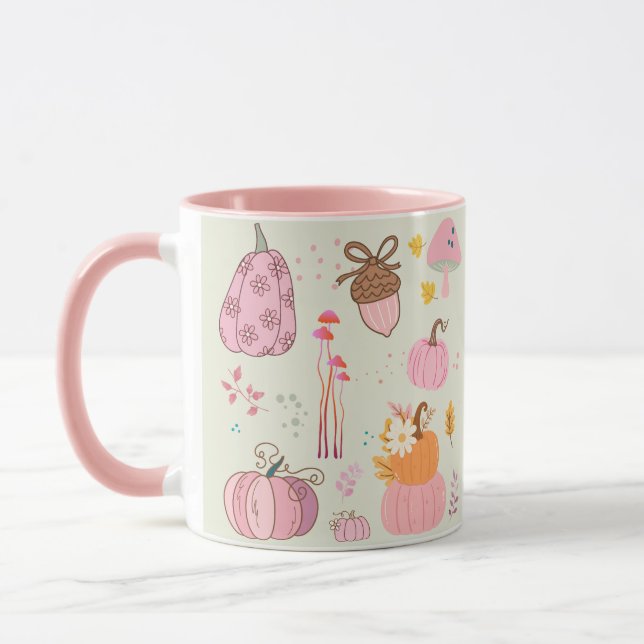 Caneca Queda Rosa (Esquerda)