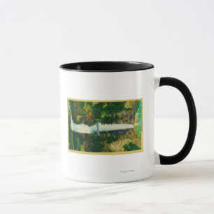 Caneca Quedas de Multnomah e ponte do pé de Benson
