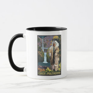 Caneca Quedas de Multnomah, OregonChief Multnomah