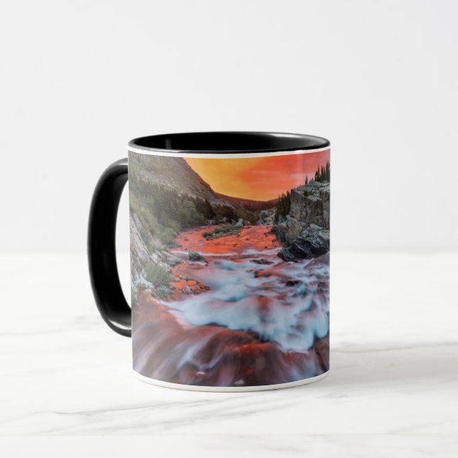 Caneca Quedas de Onda | Glacier National Park Montana (Frente Esquerda)