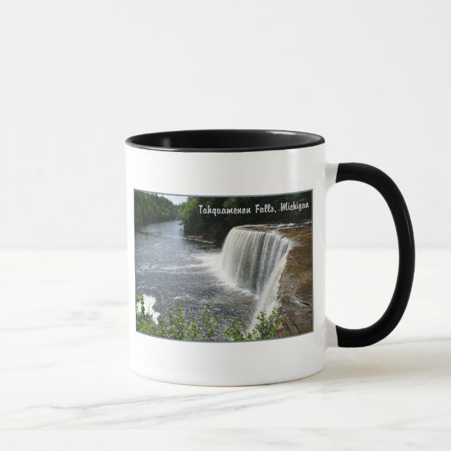 Caneca Quedas de Tahquamenon, paraíso, Michigan (Direita)