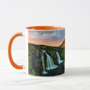Caneca Quedas Kirkjufall, Islândia