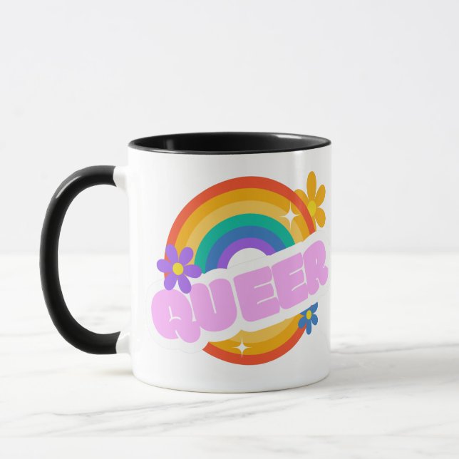 Caneca Queer. LGBT+Orgulho. (Esquerda)