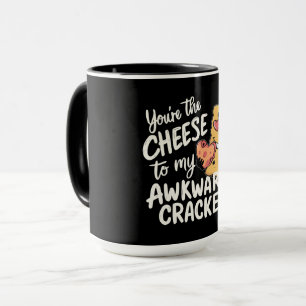 Caneca Queijo para o meu awkward   Namorados engraçado e 