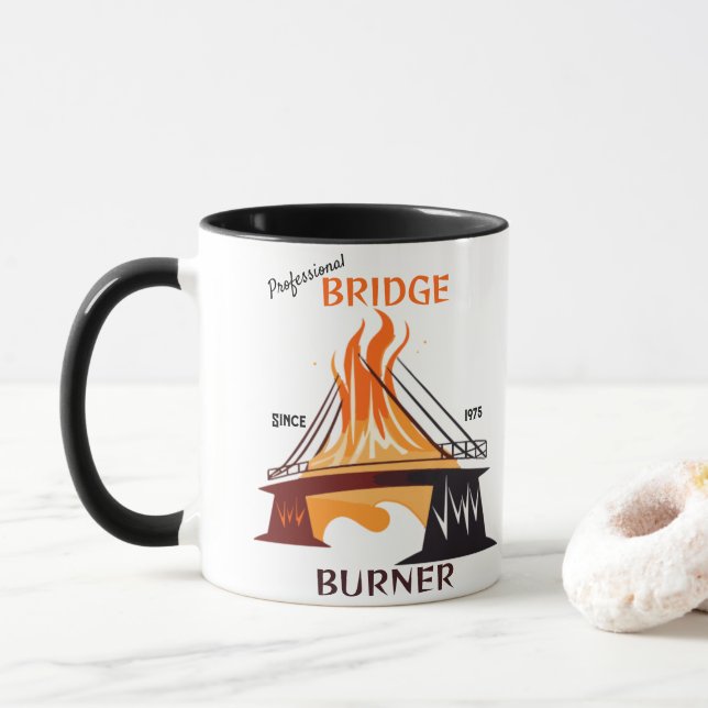 Caneca Queimador de Ponte Profissional (Com Donut)
