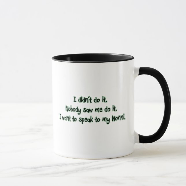Caneca Queira falar a Nonni (Direita)
