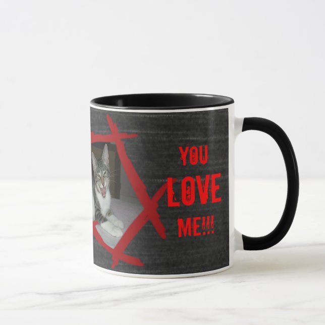Caneca Quem é o psicótico real? (Direita)