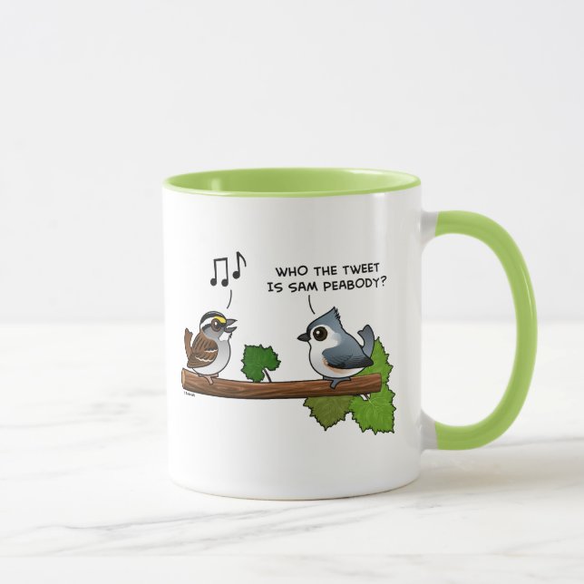 Caneca Quem é o Tweet? (Direita)