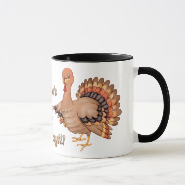 Caneca Quem é uma Turquia (Direita)