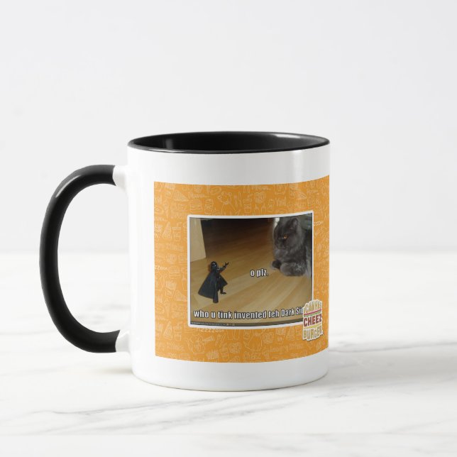Caneca Quem inventou o lado escuro? (Esquerda)