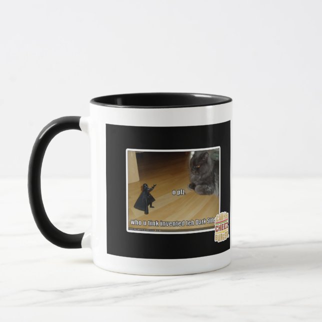 Caneca Quem inventou o lado escuro? (Esquerda)