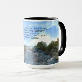 Caneca Quem sou hoje Inspirador