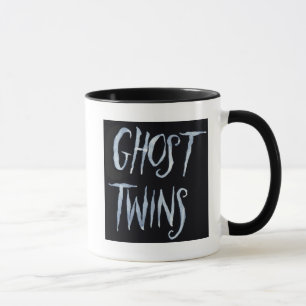 Caneca quente da bebida de Twinslogo do fantasma